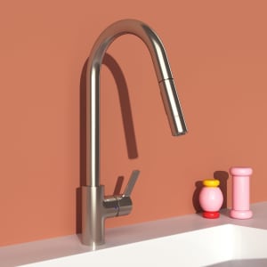 Ideal Standard Gusto Küchenarmatur Ausladung 24,1 cm 2-Funktions-Brause