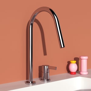 Ideal Standard Gusto Küchenarmatur Ausladung 24,3 cm