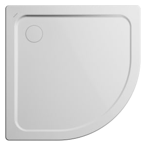 Kaldewei Arrondo 873-2 Viertelkreis-Duschwanne 100 x 100 x 6,5 cm mit Wannenträger