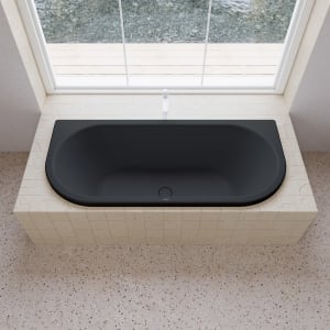 Kaldewei CENTRO DUO 2 Mod. 135 Badewanne 180 x 80 cm, links und rechts abgerundet