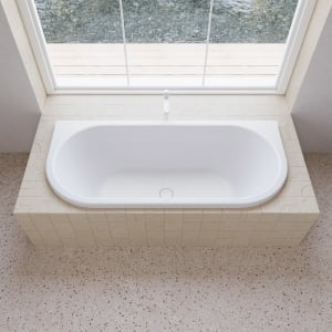 Kaldewei CENTRO DUO 2 Mod. 135 Badewanne 180 x 80 cm, links und rechts abgerundet