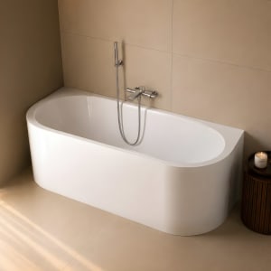 Kaldewei MEISTERSTÜCK CENTRO DUO 2 Mod. 1135-4041 Badewanne 180 x 80 cm, mit Invisible Grip und Füllfunktion