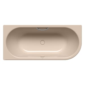 Kaldewei CENTRO DUO 1 RECHTS Mod. 130 Eckbadewanne 170 x 75 cm, rechts abgerundet, mit Perl-Effekt und Grifflöcher