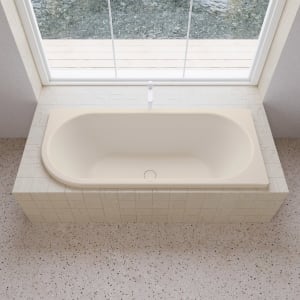 Kaldewei CENTRO DUO 1 LINKS Mod. 136 Eckbadewanne 180 x 80 cm, links abgerundet und mit Grifflöcher