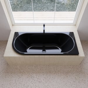 Kaldewei CENTRO DUO 1 LINKS Mod. 136 Eckbadewanne 180 x 80 cm, links abgerundet, mit Perl-Effekt und Grifflöcher