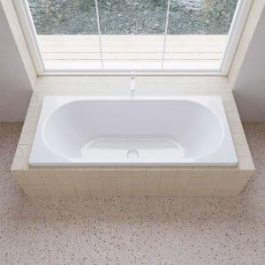 Kaldewei CENTRO DUO Mod. 133 Badewanne 180 x 80 cm, mit Perl-Effekt und Grifflöcher