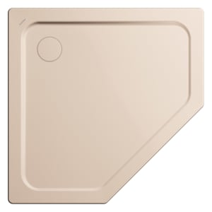 Kaldewei Cornezza 670-2 Fünfeck-Duschwanne 90 x 90 x 2,5 cm mit Wannenträger