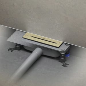 Kaldewei FLOWPOINT-Set Punktablauf 2410 mit FLOWDRAIN 4203 horizontal regular