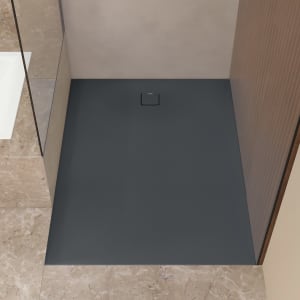 Kaldewei ALUVIA 3256 Duschwanne 100 x 140 cm mit SolidLite und Invisible Grip