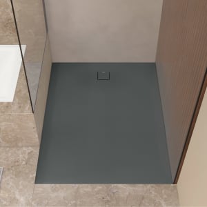 Kaldewei ALUVIA 3256 Duschwanne 100 x 140 cm aus SolidLite, mit Invisible Grip