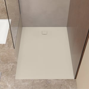 Kaldewei ALUVIA 3266 Duschwanne 100 x 150 cm aus SolidLite, mit Invisible Grip