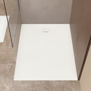 Kaldewei ALUVIA 3267 Duschwanne 100 x 160 cm mit SolidLite und Invisible Grip