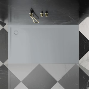 Kaldewei SUPERPLAN 1852-1 Duschwanne 90 x 130 cm mit Perl-Effekt