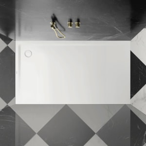 Kaldewei SUPERPLAN 1854-1 Duschwanne 90 x 150 cm mit Perl-Effekt