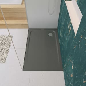 Kaldewei SUPERPLAN CLASSIC 412-2 Duschwanne 100 x 140 cm mit Secure Plus, inkl. Wannenträger