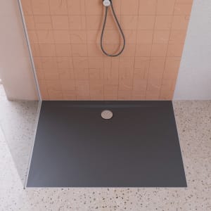 Kaldewei SUPERPLAN ZERO 1528-1 Duschwanne 75 x 100 cm mit Secure Plus