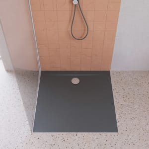 Kaldewei SUPERPLAN ZERO 1546-1 Duschwanne 110 x 110 cm mit Perl-Effekt