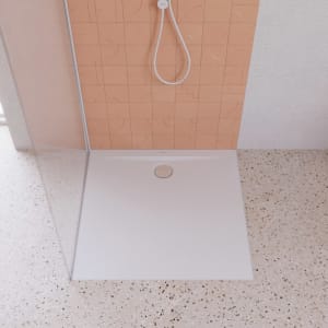 Kaldewei SUPERPLAN ZERO 1546-1 Duschwanne 110 x 110 cm mit Secure Plus