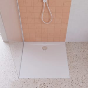 Kaldewei SUPERPLAN ZERO 1560-1 Duschwanne 120 x 120 cm mit Perl-Effekt