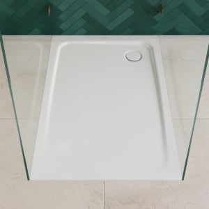Kaldewei TEMPER Duschwanne 80 x 120 cm mit Invisible Grip