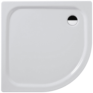 Kaldewei Zirkon 600-1 Viertelkreis-Duschwanne 80 x 80 x 3,5 cm