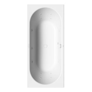 Kaldewei Classic Duo 110 Whirlpool mit FULL BODY Whirlsystem, Perl-Effekt