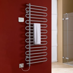 Kermi Icaro-E Badheizkörper 60 x 5,8 x 142,1 cm inkl. Elektro-Set WRX links