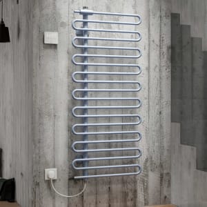 Kermi Icaro-E Badheizkörper 60 x 5,8 x 142,1 cm inkl. Elektro-Set WWS links