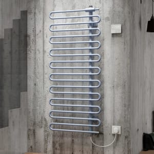 Kermi Icaro-E Badheizkörper 60 x 5,8 x 184,1 cm inkl. Elektro-Set WRS rechts