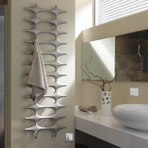 Kermi Ideos-V Elektro-Zusatzbetrieb Badheizkörper 75,8 x 3,7 x 115,1 cm inkl. Elektro-Set WRS rechts