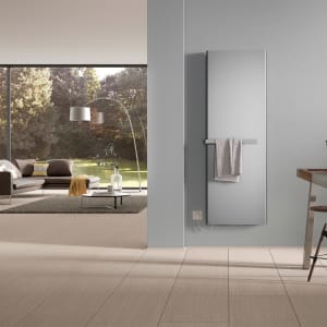 Kermi Pateo-E Badheizkörper 50 x 6,6 x 192,5 cm, Raumerwärmung ohne Regelung