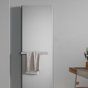 Kermi Pateo Elektro-Zusatzbetrieb Badheizkörper 60 x 6,8 x 172,5 cm inkl. Elektro-Set WRX