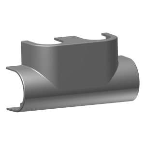 Kermi Blende Ventilhahnblock Eckform CHR