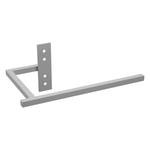 Kermi kurzer Bügel RAL 9005