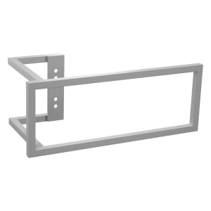 Kermi rechteckiger Bügel RAL 9005