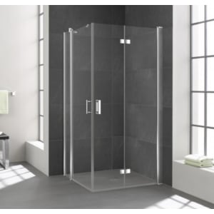 Kermi Diga Eckeinstieg Pendeltür mit Festfeld 100 x 201,7 cm, Halbteil rechts