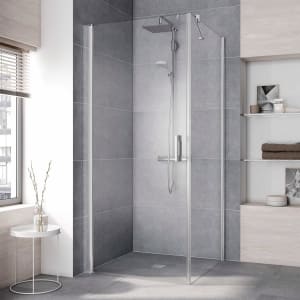 Kermi Pega Seitenwand TWO 90 x 185 cm