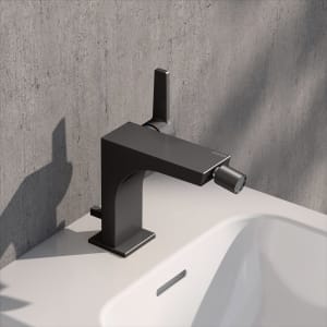 Keuco EDITION 11 Einhebel-Bidetmischer mit Zugstangen-Ablaufgarnitur