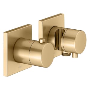 Keuco EDITION 11 Thermostatarmatur Set für 3 Verbraucher, mit Schlauchanschluss und Brausehalter