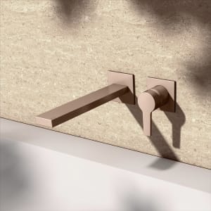 Keuco EDITION 11 Einhebel-Waschtischmischer Unterputz, 2-Loch, Ausladung 24,3 cm