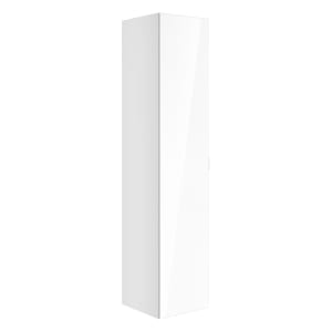 Keuco EDITION 11 Art Hochschrank mit Glasfront und 1 Tür, innen verspiegelt, mit Steckdose, Anschlag links, 40 x 180 cm