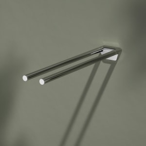 Keuco Reva Handtuchhalter 2-armig feststehend 45 cm