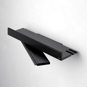 Keuco Reva Black Selection Duschablage mit Glasabzieher