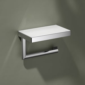 Keuco Reva Toilettenpapierhalter mit Ablage