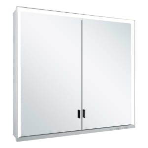 Keuco Royal Lumos Wandvorbau Spiegelschrank 80 x 73,5 cm, 2 Türen, CH Version
