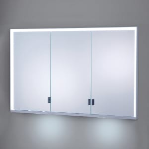 Keuco Royal Lumos Unterputz-Spiegelschrank 120 x 73,5 cm mit LED-Beleuchtung, 3 Türen