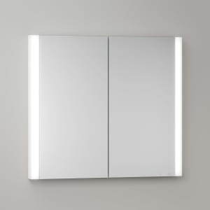 Keuco Royal Metis LED Unterputz-Spiegelschrank 80 x 71 cm mit 2 Türen, französiche Ausführung