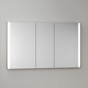 Keuco Royal Metis LED Unterputz-Spiegelschrank 120 x 71 cm mit 3 Türen, französiche Ausführung