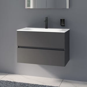 Keuco Tenos Waschtisch mit Unterschrank 80 cm, 2 Auszüge