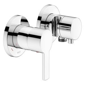 Keuco Plan Blue Einhebelmischer für UP Montage, 2-Wege mit Schlauchanschluss u. Brausehalter